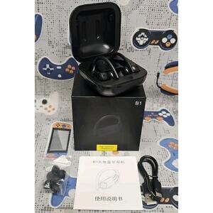 B1 High Definition Wireless Headphones Bluetooth Black Ear-hook